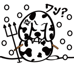Snow Dalmatian sticker #1979621