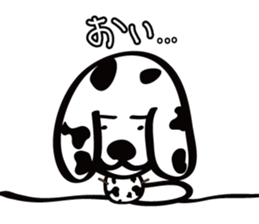 Snow Dalmatian sticker #1979625
