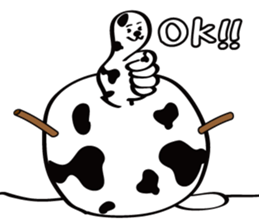 Snow Dalmatian sticker #1979627
