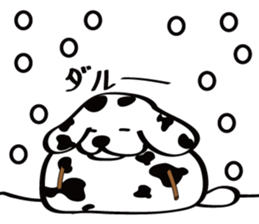 Snow Dalmatian sticker #1979628