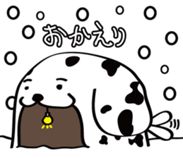 Snow Dalmatian sticker #1979631