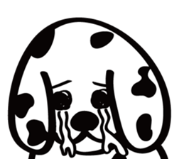 Snow Dalmatian sticker #1979635