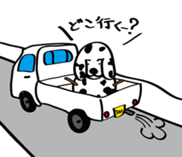 Snow Dalmatian sticker #1979637