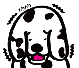 Snow Dalmatian sticker #1979640