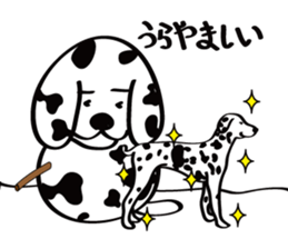 Snow Dalmatian sticker #1979641