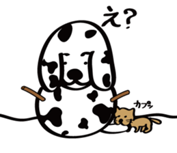 Snow Dalmatian sticker #1979642