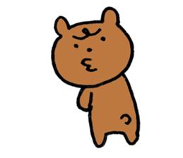 Bad temper Bear sticker #1980305