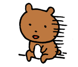 Bad temper Bear sticker #1980308