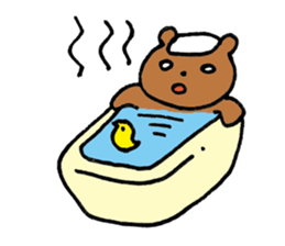 Bad temper Bear sticker #1980314