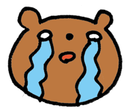 Bad temper Bear sticker #1980323