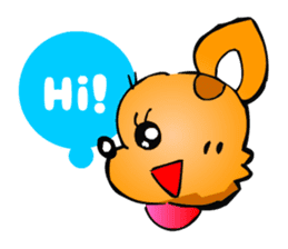 Comical Pet Dogs (Greeting) sticker #1980574