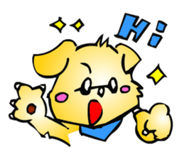 Comical Pet Dogs (Greeting) sticker #1980578