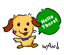 Comical Pet Dogs (Greeting) sticker #1980600