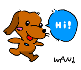 Comical Pet Dogs (Greeting) sticker #1980601