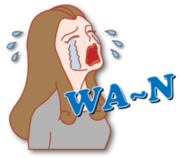 Charming Woman by Masayumi sticker #1980968