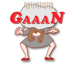 Charming Woman by Masayumi sticker #1980971