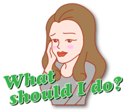 Charming Woman by Masayumi sticker #1980973