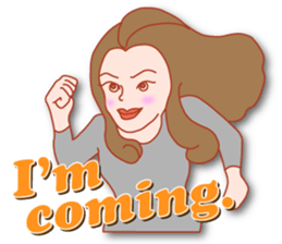 Charming Woman by Masayumi sticker #1980983