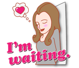 Charming Woman by Masayumi sticker #1980984