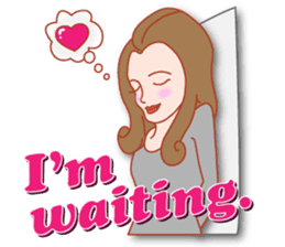 Charming Woman by Masayumi sticker #1980984