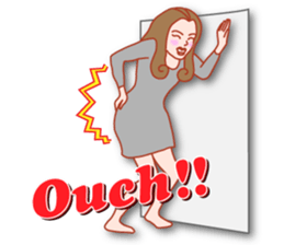 Charming Woman by Masayumi sticker #1980990