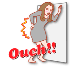 Charming Woman by Masayumi sticker #1980990