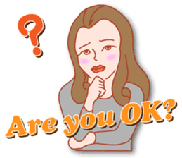 Charming Woman by Masayumi sticker #1980991