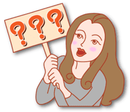 Charming Woman by Masayumi sticker #1980993