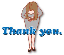 Charming Woman by Masayumi sticker #1980995