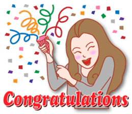 Charming Woman by Masayumi sticker #1980997