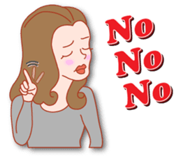 Charming Woman by Masayumi sticker #1981002