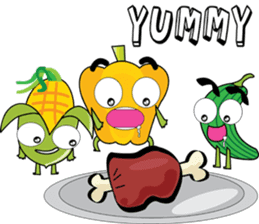 Funny Vegetables (EN) sticker #1981511