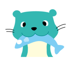 Hello! Otter sticker #1981693