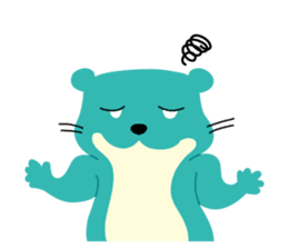 Hello! Otter sticker #1981700
