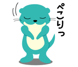 Hello! Otter sticker #1981715