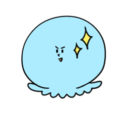 Ish jellyfish sticker #1981768