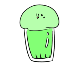 Ish jellyfish sticker #1981792