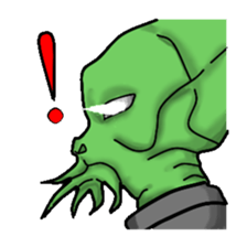 Aliens of the four seasons sticker #1982926