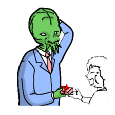 Aliens of the four seasons sticker #1982941