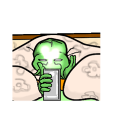 Aliens of the four seasons sticker #1982948