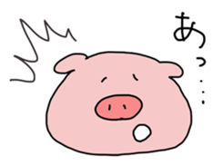 Pigs live freely sticker #1983001