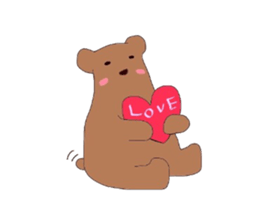 Lovely bears sticker #1984285