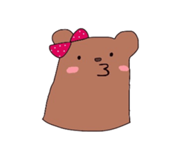 Lovely bears sticker #1984286