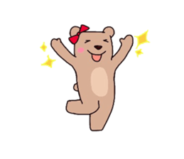 Lovely bears sticker #1984292