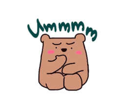 Lovely bears sticker #1984296