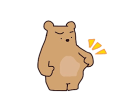 Lovely bears sticker #1984298