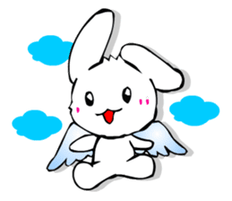 Kawaii Rabbit sticker #1984776