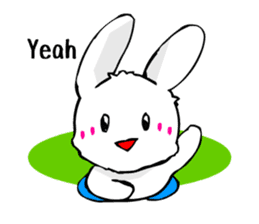 Kawaii Rabbit sticker #1984780