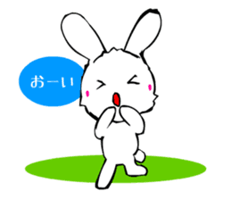 Kawaii Rabbit sticker #1984797