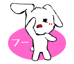 Kawaii Rabbit sticker #1984798